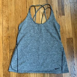 Nike Heathered Grey Tank